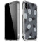 Black and White Pineapples iPhone XS Max Clear Case